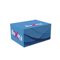 Kasse med fire flapper